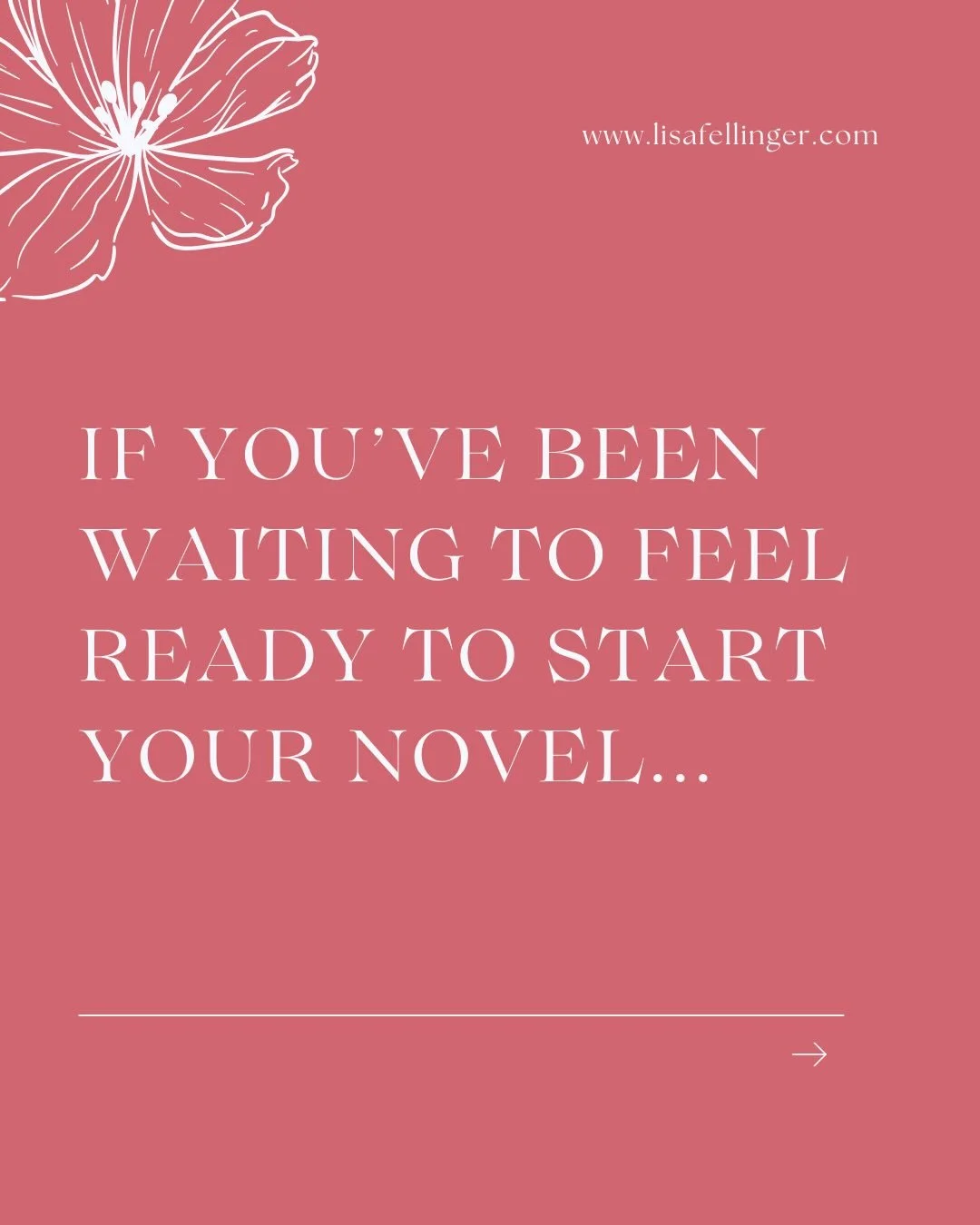 If you&rsquo;ve been stuck in your novel, waiting to feel ready&hellip;

this is your sign to stop waiting.

You don&rsquo;t need more confidence.
You need support, structure, and a way forward.

That&rsquo;s exactly what I help my clients build.

I 