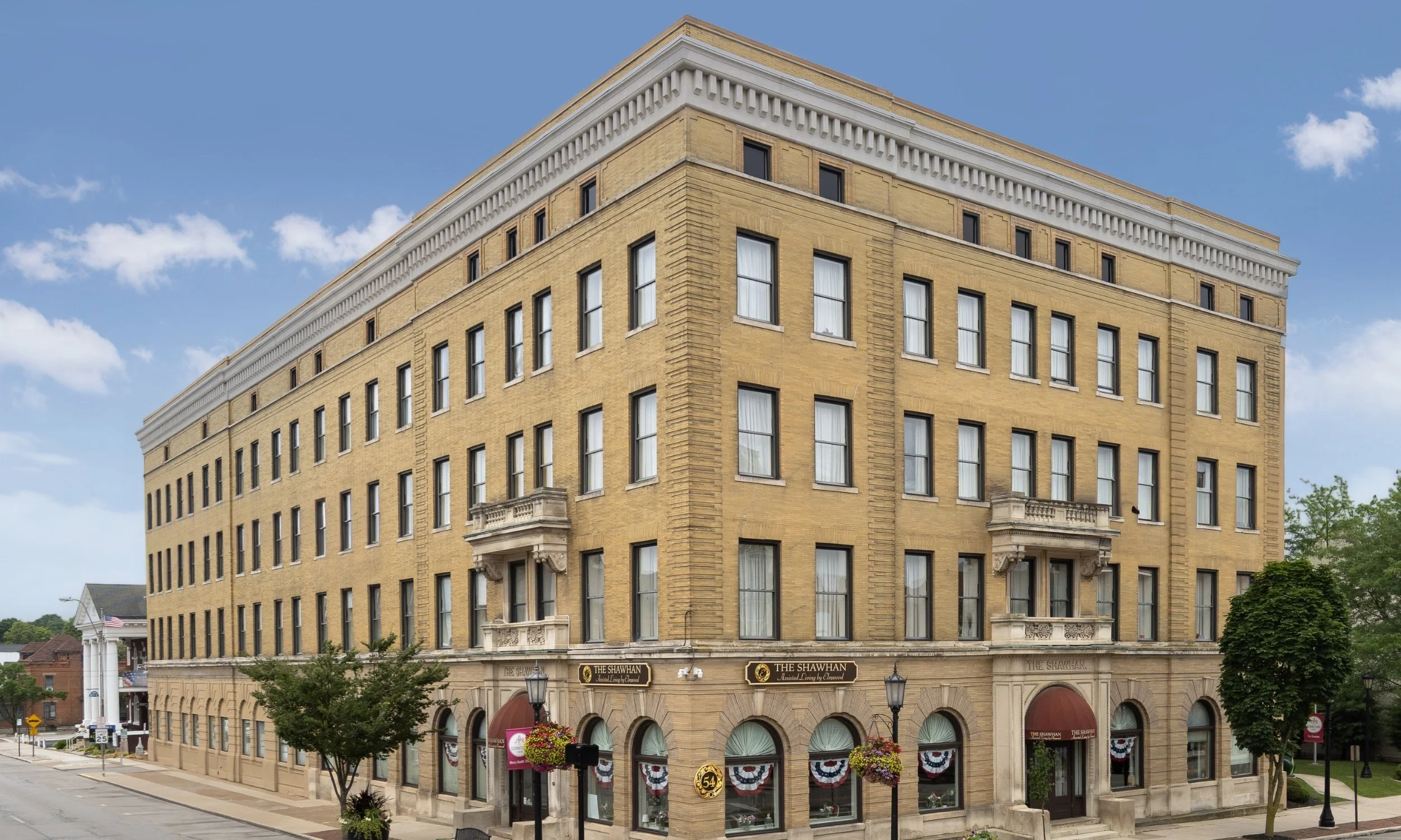 Historic Elmwood at the Shawhan building architectural photography in Tiffin, OH captured by northwest ohio photographer