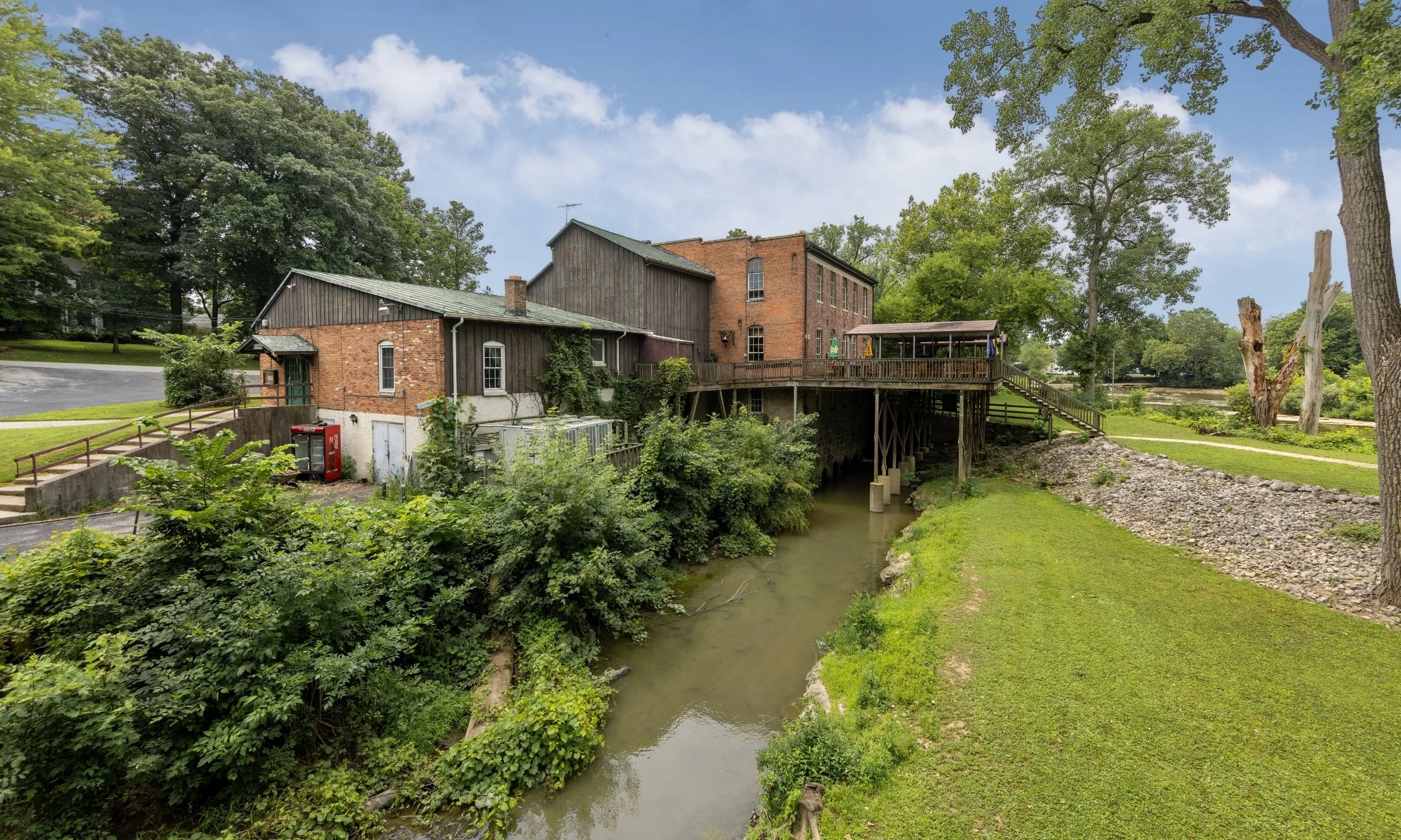 Historic Pioneer Mill riverfront captured by northwest ohio photographer