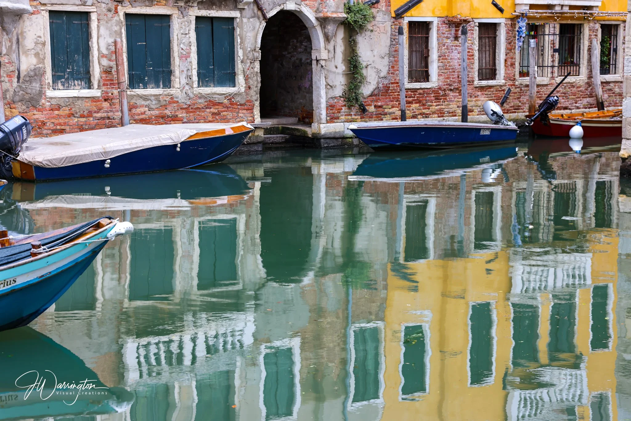 Reflections of Venice, Italy, taken by Northwest Ohio photographer.