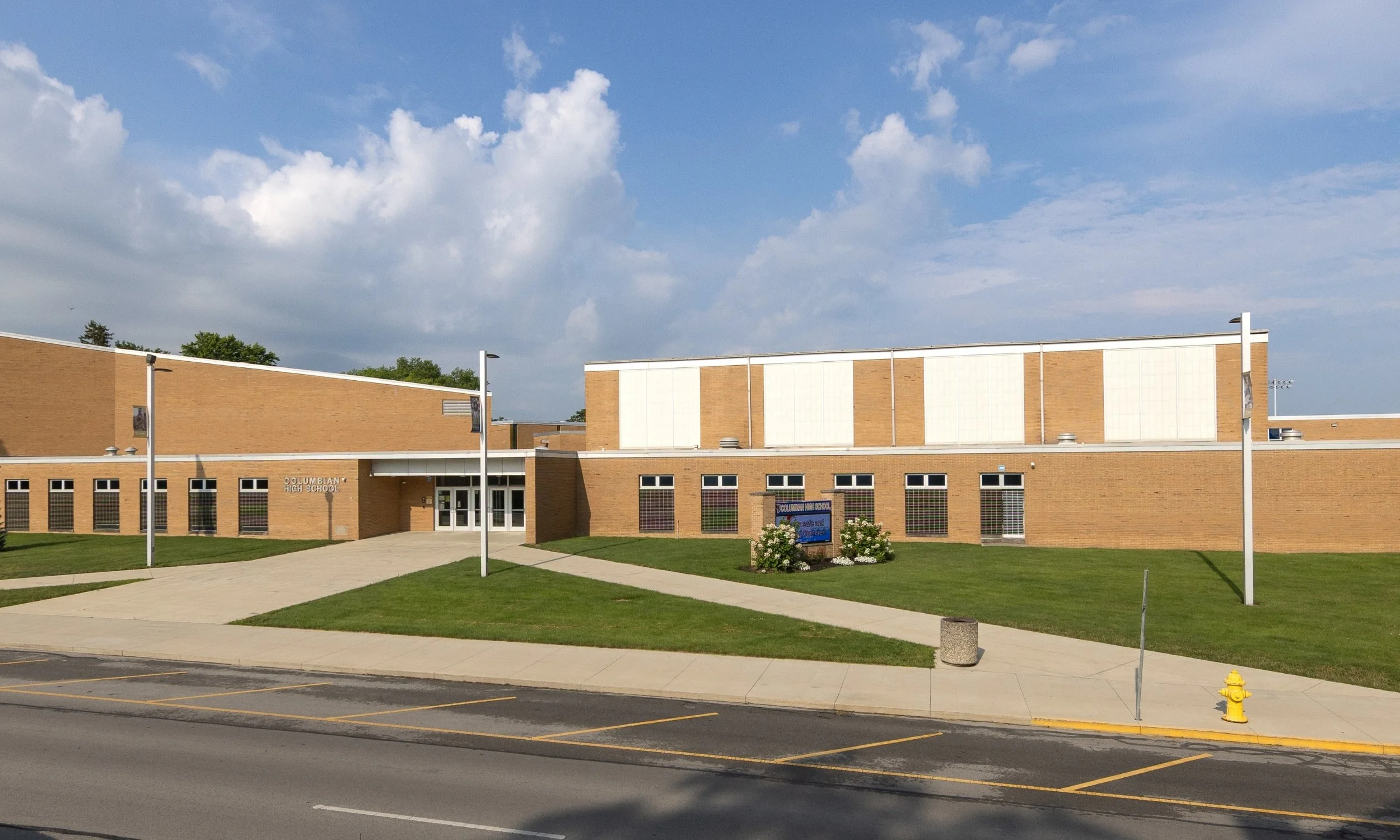 Tiffin Columbian high school captured by northwest ohio photographer