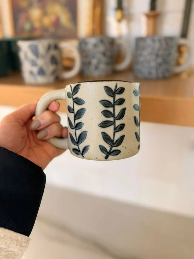 Tendril Stoneware Mug
