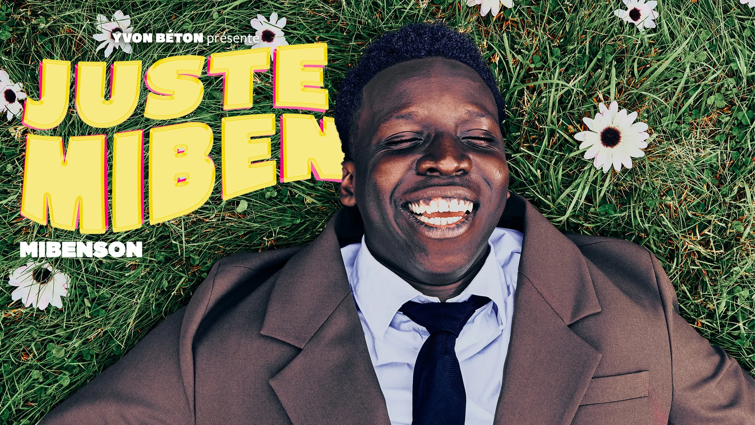 Mibenson Sylvain part en tournée avec son premier one-man show Juste Miben