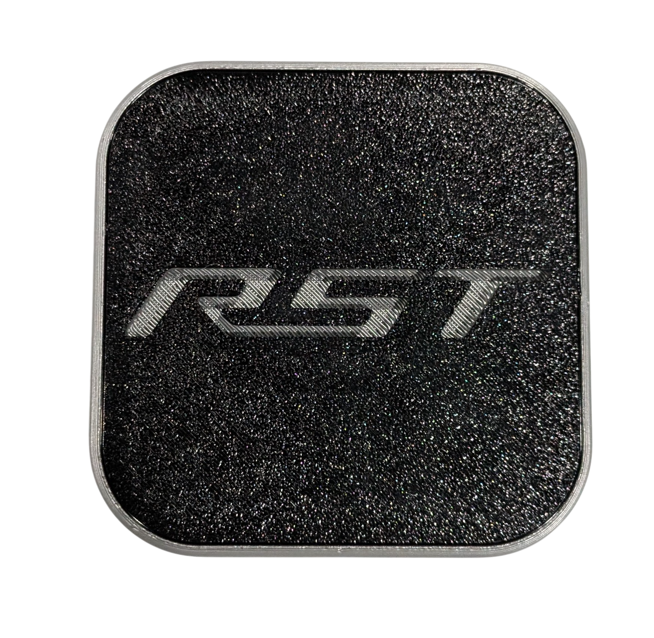 RST Hitch Cover Custom Made for Your Truck or SUV 2in Receiver - SILVER