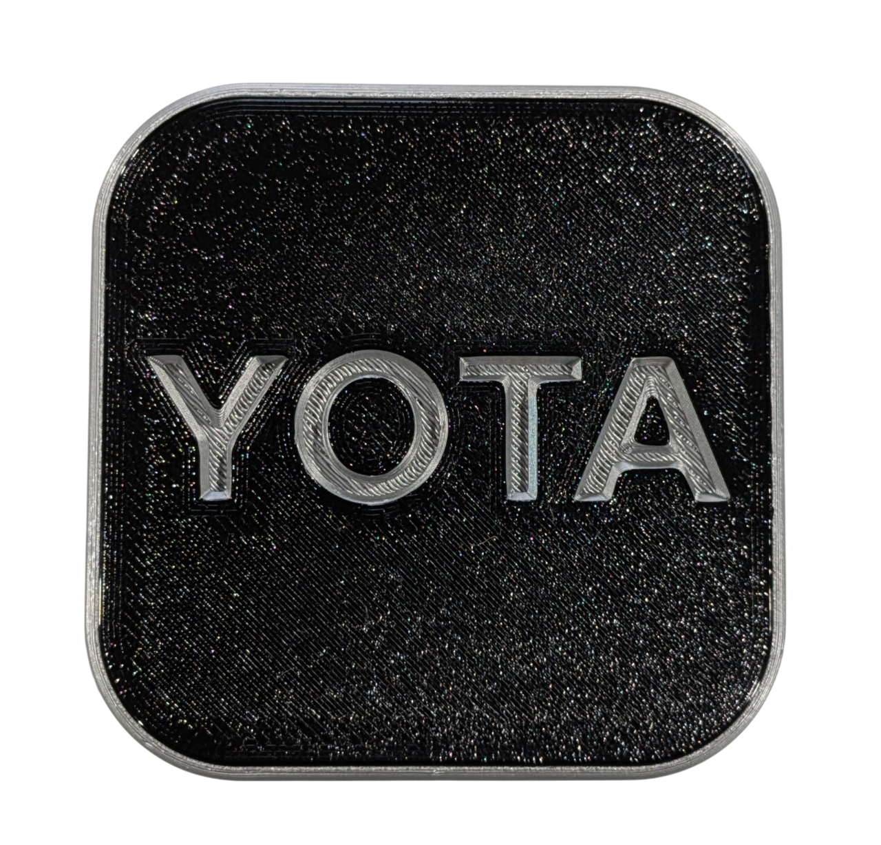 YOTA Hitch Cover Custom Made for Your Truck or SUV 2in Receiver - WHITE