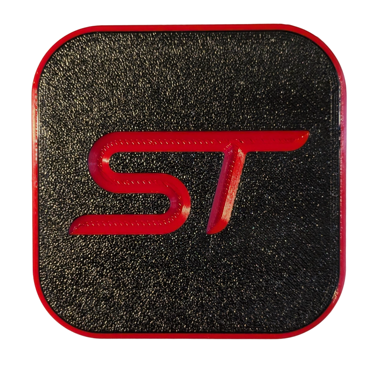 ST Hitch Cover Custom Made for an Explorer/Edge 2 inch Receiver - RED
