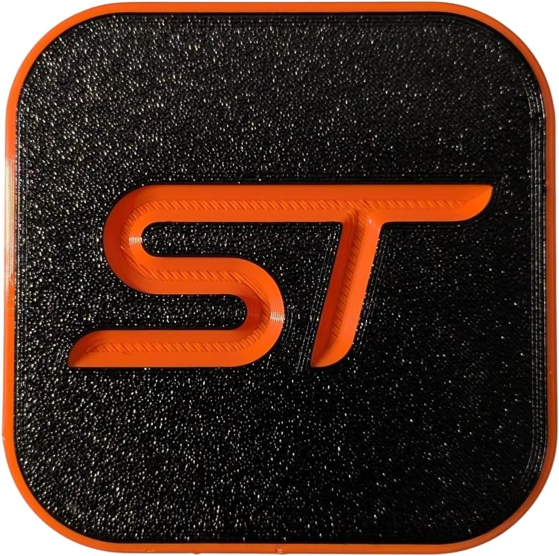 ST Hitch Cover Custom Made for an Explorer/Edge 2 inch Receiver - ORANGE