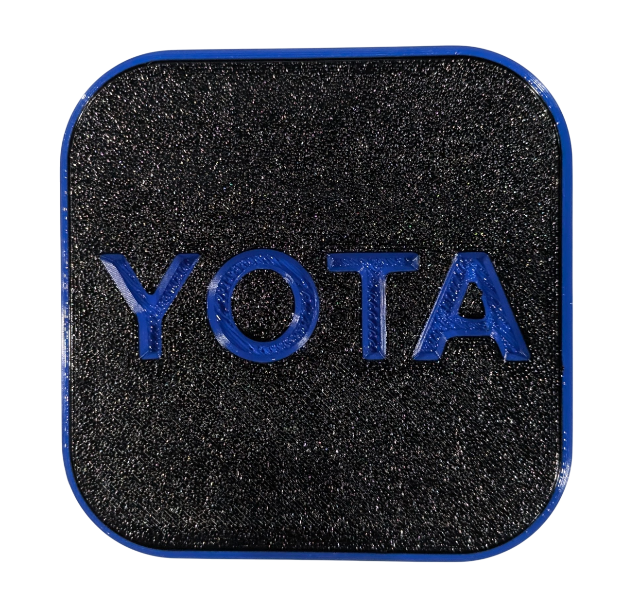 YOTA Hitch Cover Custom Made for Your Truck or SUV 2in Receiver - BLUE