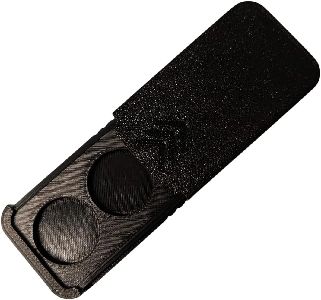 CR2032 Pocket Size Battery Case - Black (2)