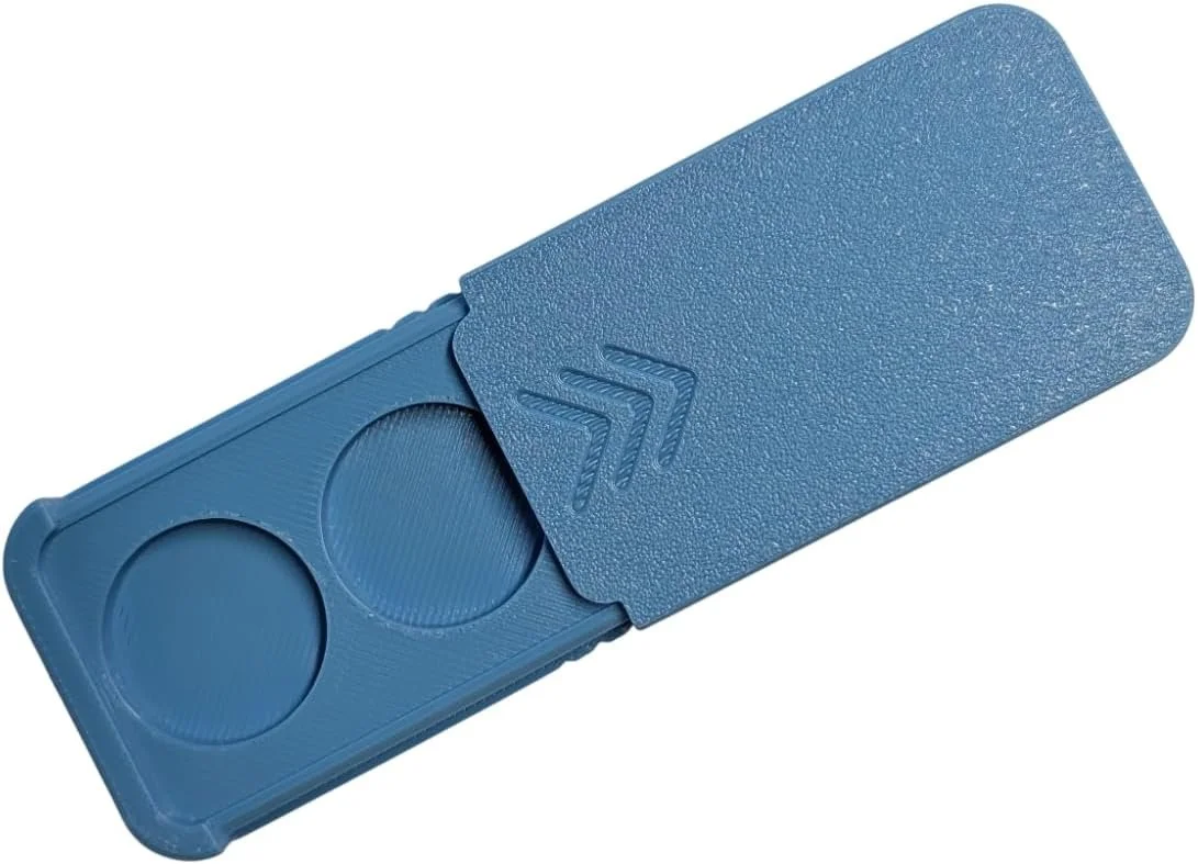 CR2032 Pocket Size Battery Case - Sky Blue (2)