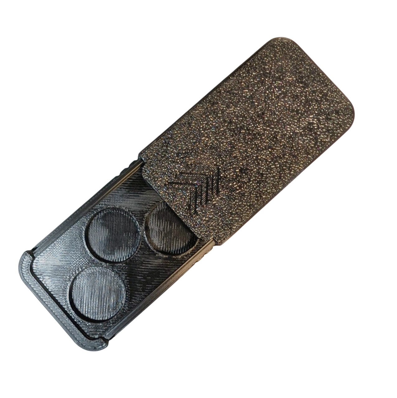 CR1632 Pocket Size Battery Case - Black (3)