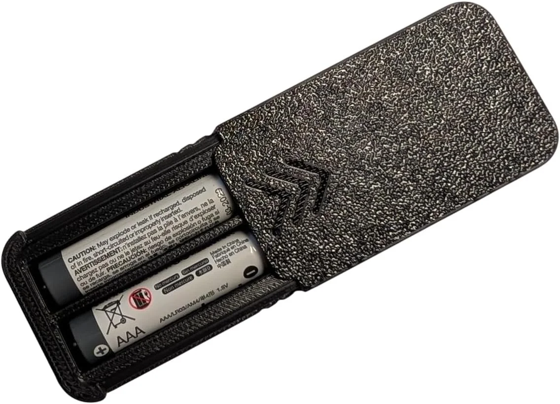 AAA Compact Battery Case - Black (4)