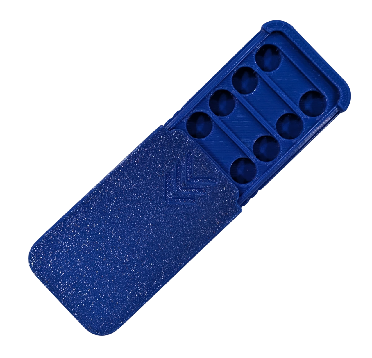 Size 312 Hearing Aid Pocket Size Battery Case - Royal Blue (8)