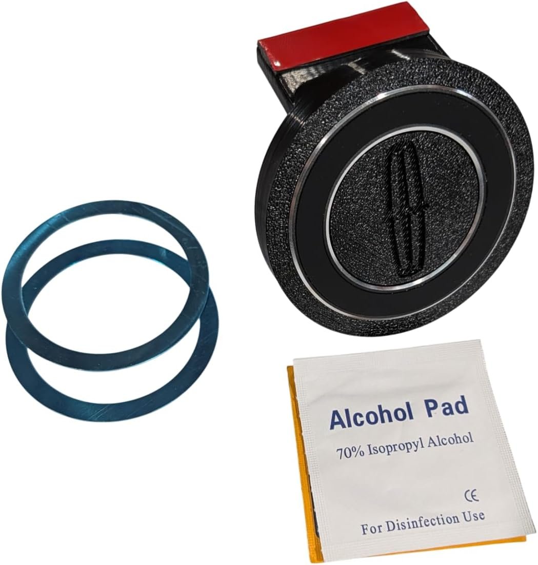 Magnetic Phone Mount, Compatible with 2020-2024 Lincoln Aviator, MagSafe Compatible, Black ABS