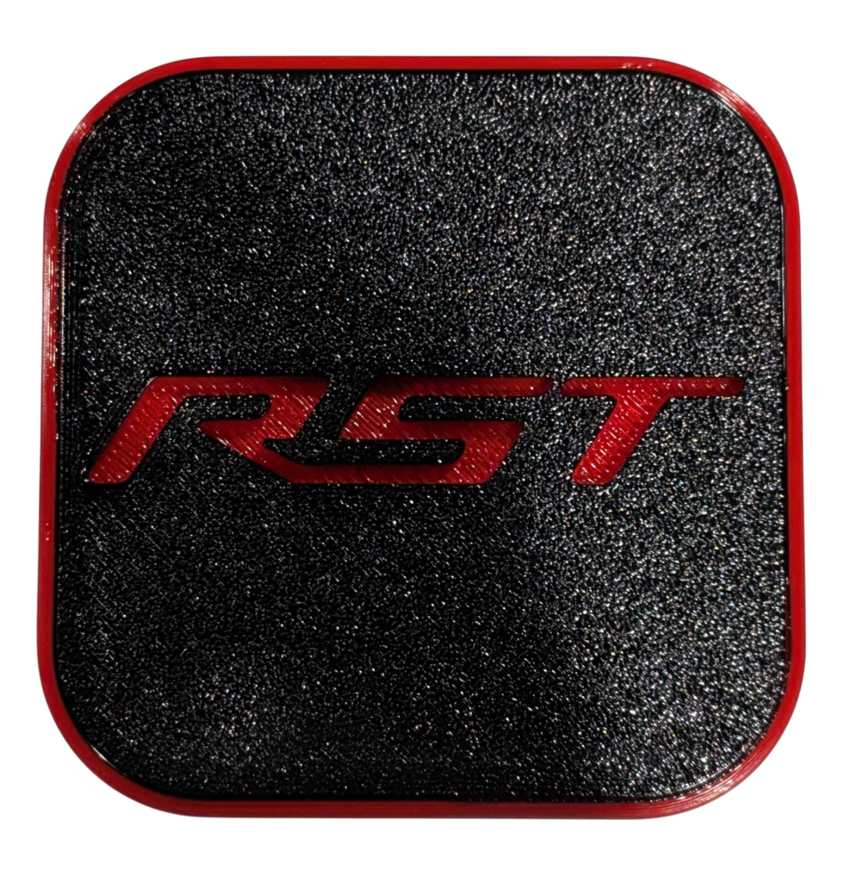 RST Hitch Cover Custom Made for Your Truck or SUV 2in Receiver - RED