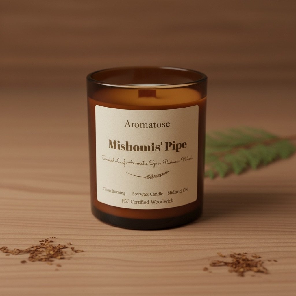 Mishomis’ Pipe Soy Wax Candle