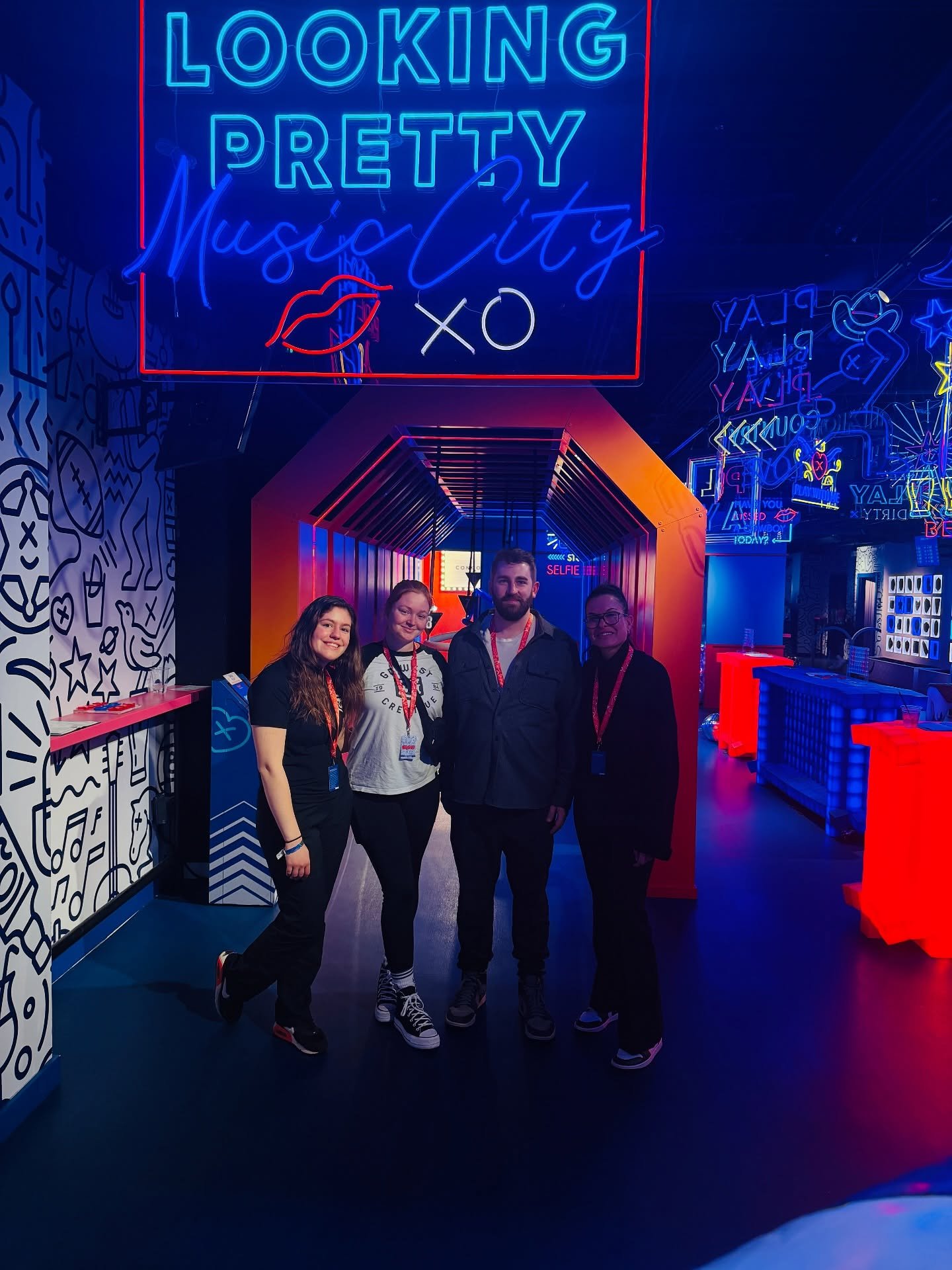 Teamwork, dodging giant vinyl records, and a ton of energy. We jumped into the challenge at @play_playground today competing with industry teams to support the @cmafoundation. Shoutout to @concordofficial for bringing everyone together for a great ca