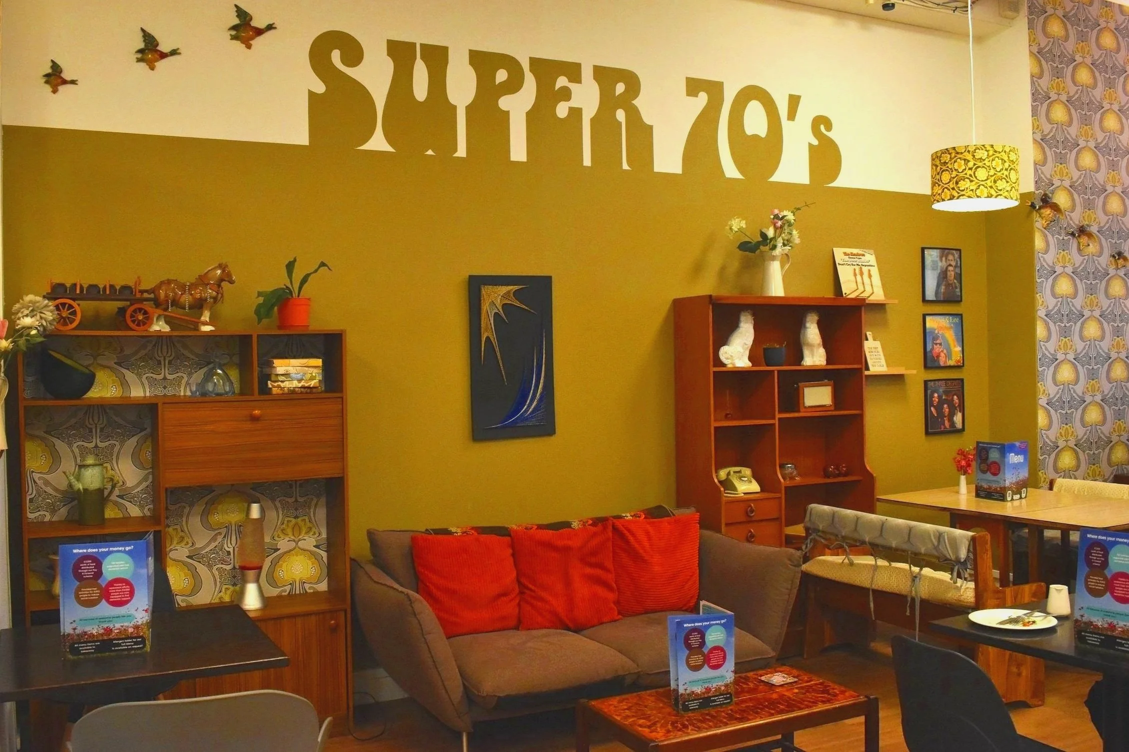 Retro cafe in Plymouth