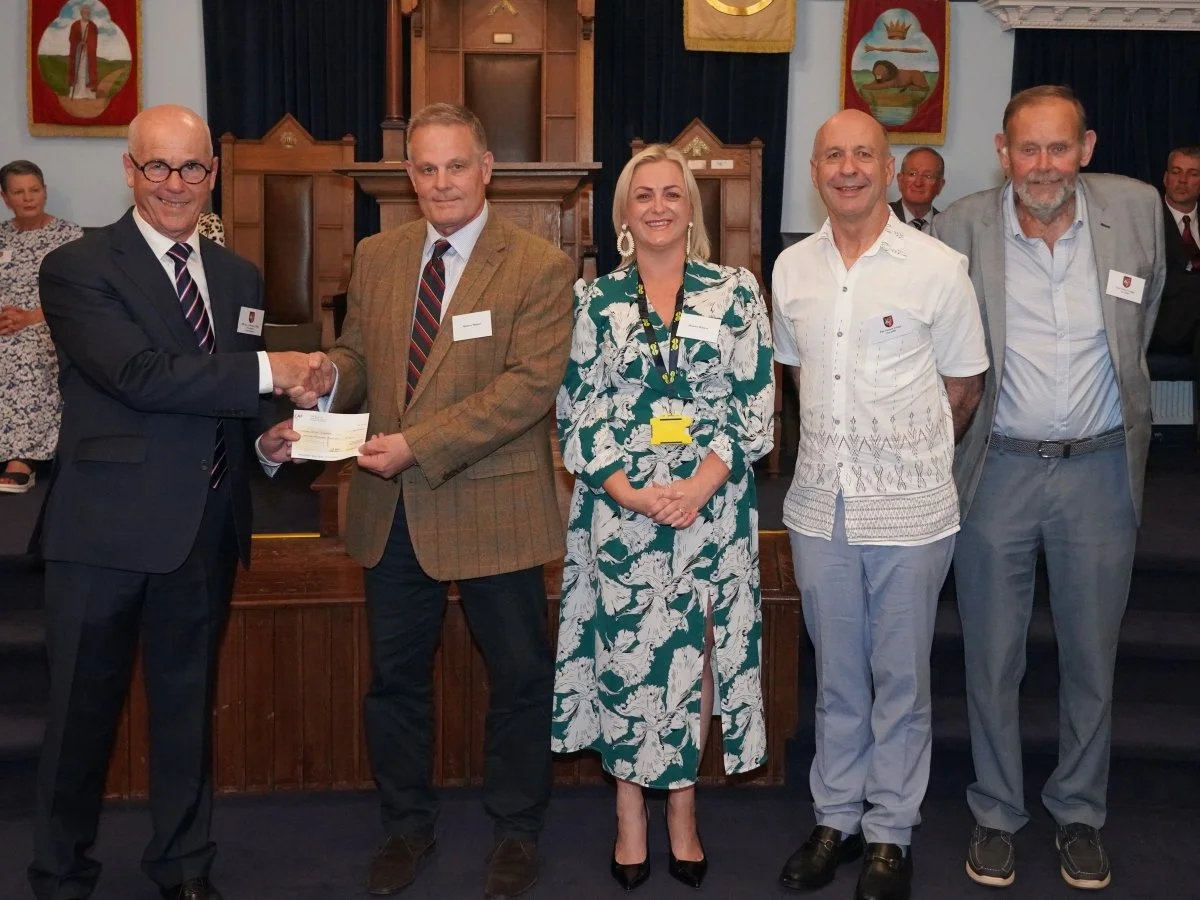 Copy of Victory Lodge cheque presentation pic 2.JPG