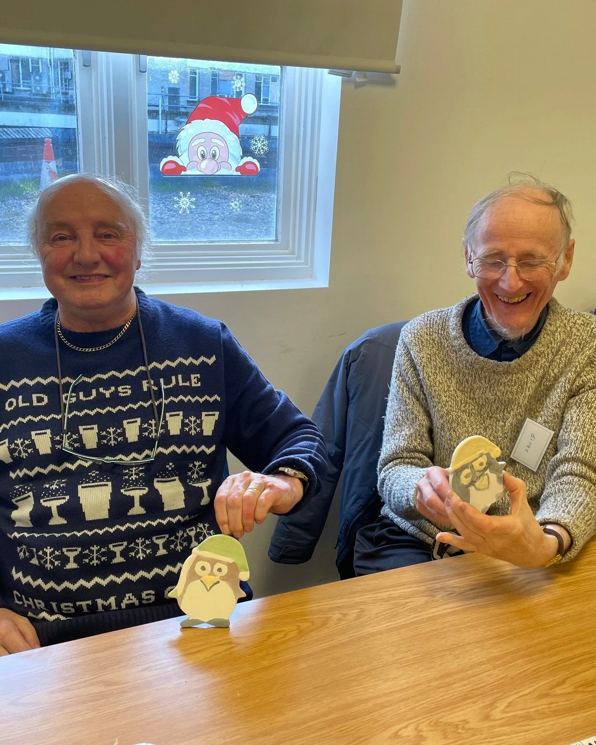 Festive Fun at CST+! ✨🎄

Last week at our CST+ group in Plymouth, we had a wonderful clay art session at Memory Matters , and it was a huge hit!

Our group spent the afternoon painting their very own Christmas tree decorations, each one completely u