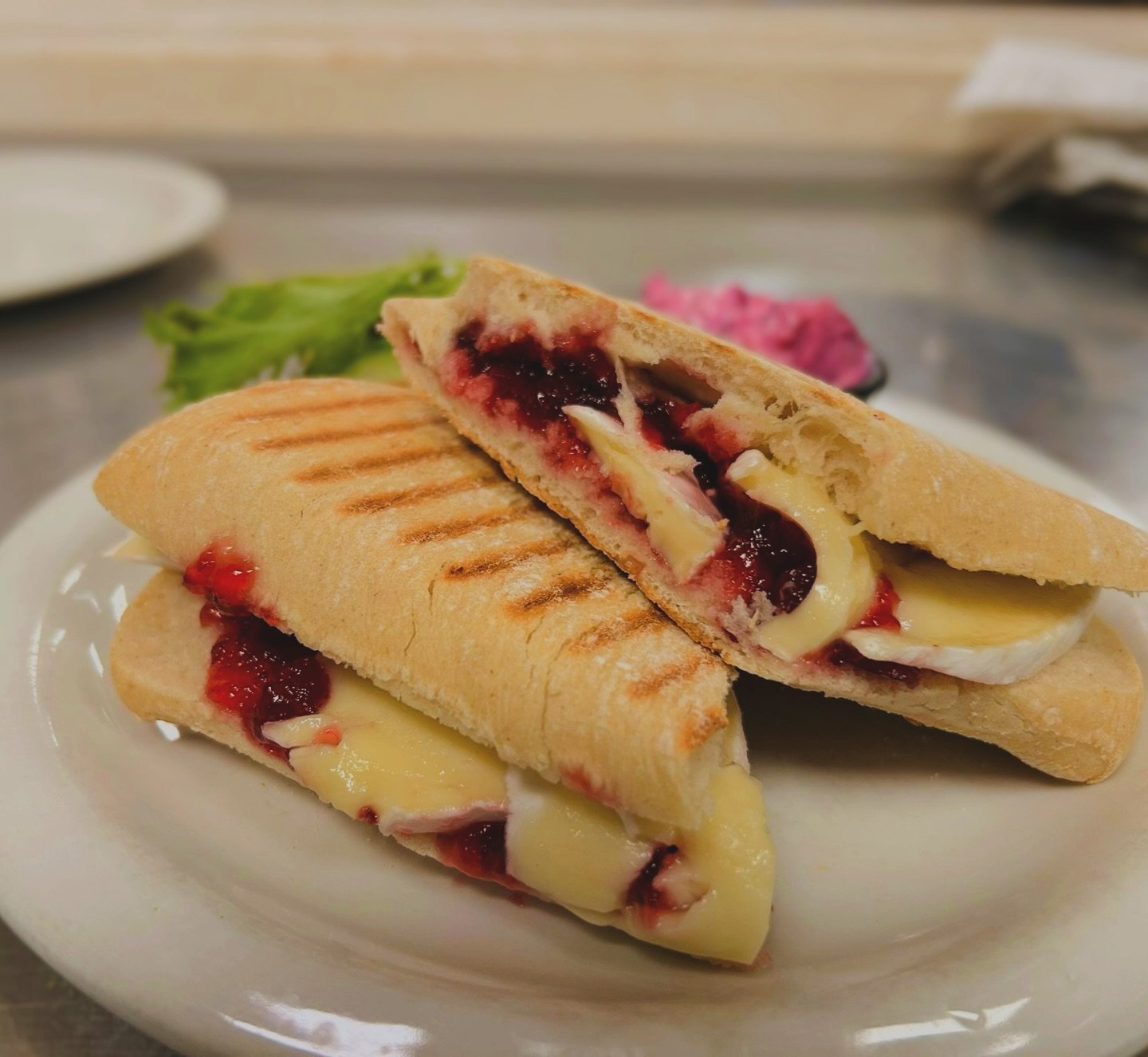 Brie-lieve us when we say this one&rsquo;s a winner 😍

Our Special of the Week is here: a melty Brie &amp; Cranberry Panini &mdash; sweet, savoury, and seriously comforting. 

Perfect for a cosy lunch in Plymouth 🥪✨

Available this week only &mdash