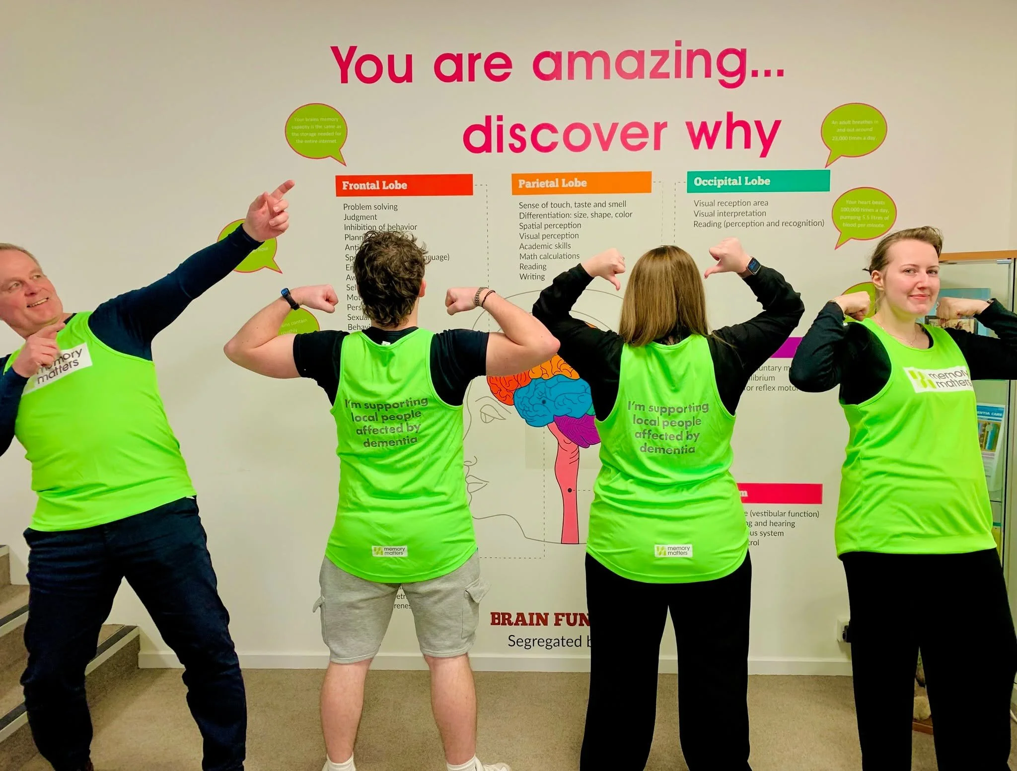 As we look ahead to  @run_plymouth , our team is proud to be wearing their Memory Matters vests 💚

Dementia touches the lives of so many people in our community &mdash;partners,  friends, neighbours, parents and grandparents &mdash; and the need for