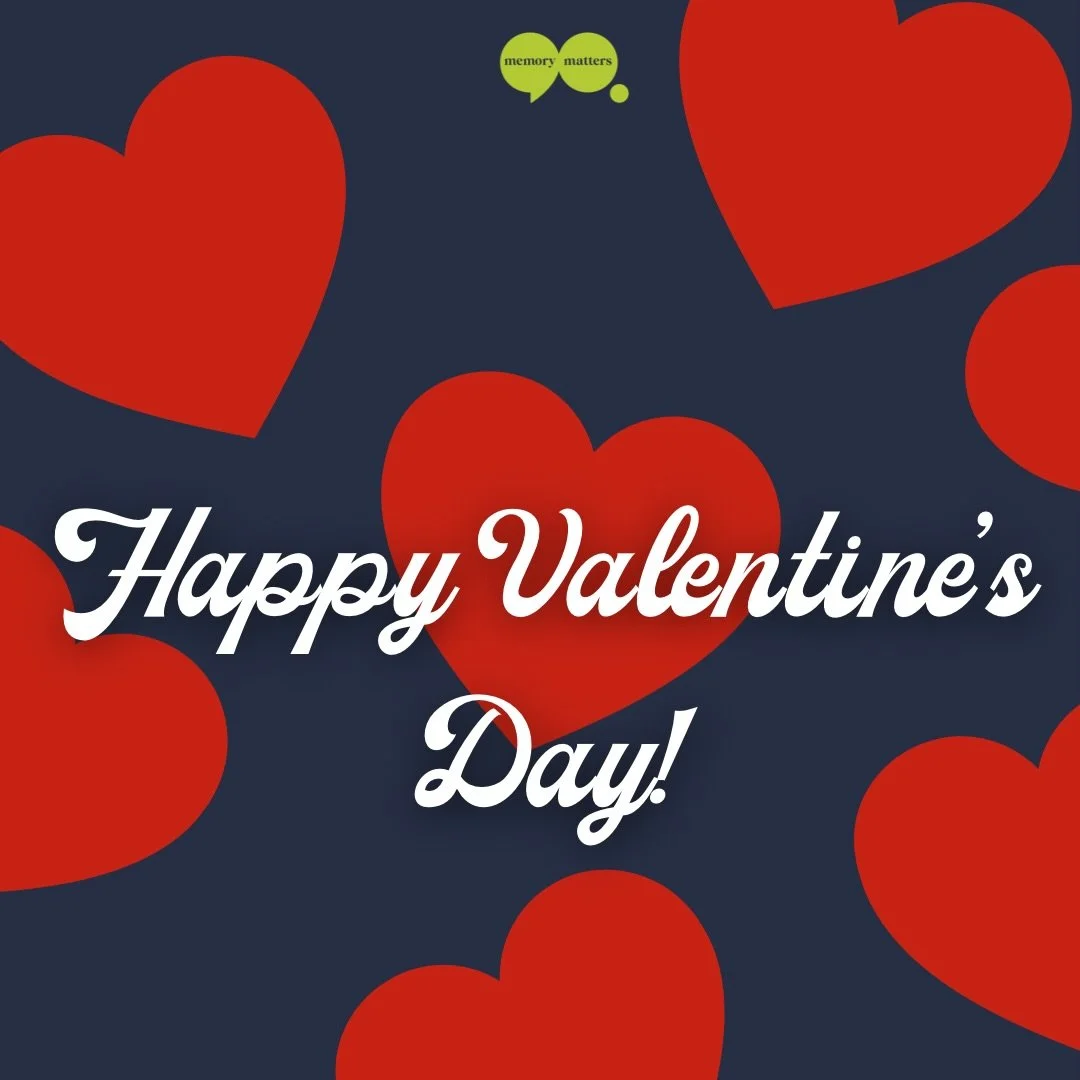 Valentine&rsquo;s Day is a reminder of how powerful connection can be 💘

At Memory Matters, we see every day how love, understanding and shared moments bring people together.

Wishing you a day filled with warmth, kindness and time with those who ma