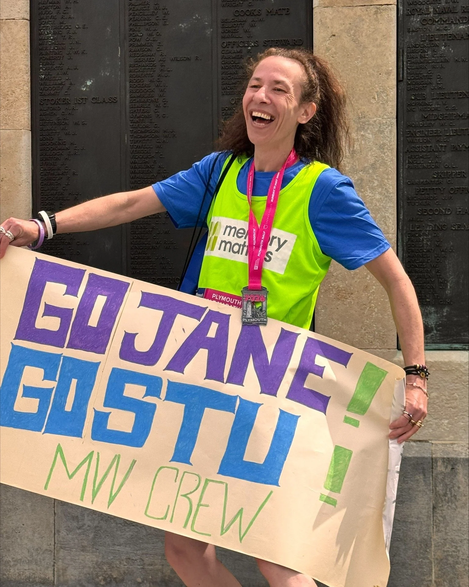 What a fantastic day at the Plymouth Britain&rsquo;s Ocean City Running Festival 💚🏃&zwj;♂️🏅

This post is a special thank you to our incredible runners and supporters &mdash; Gareth, Jemma, Tyler and Jane &mdash; for proudly representing Memory Ma