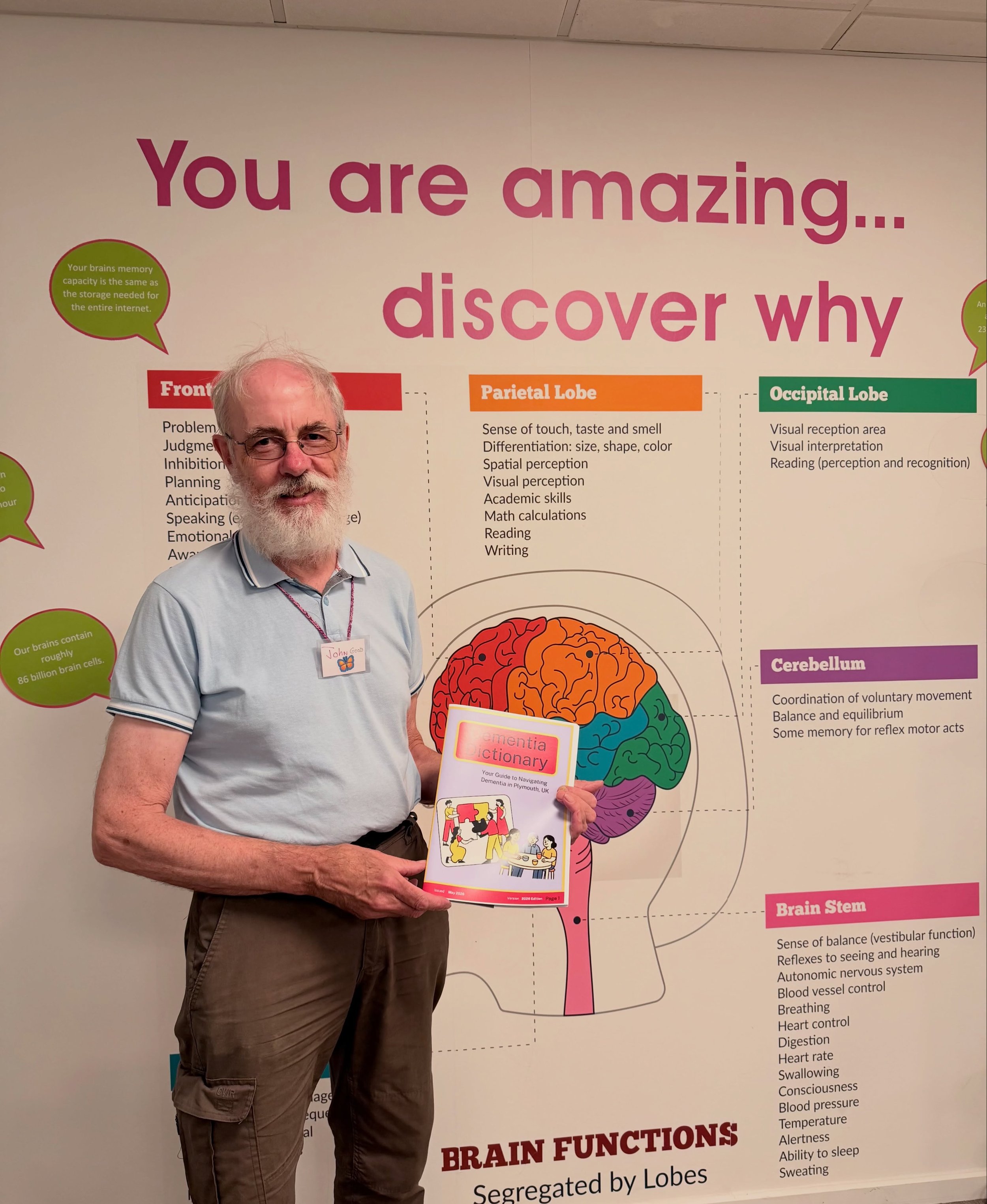 We&rsquo;d like to say a huge thank you to John, who attends our Memory Caf&eacute;, for helping us bring some fantastic resources to our community! 📖✨

John discovered that @babcockinternationalgroup Charity Department were able to print copies of 