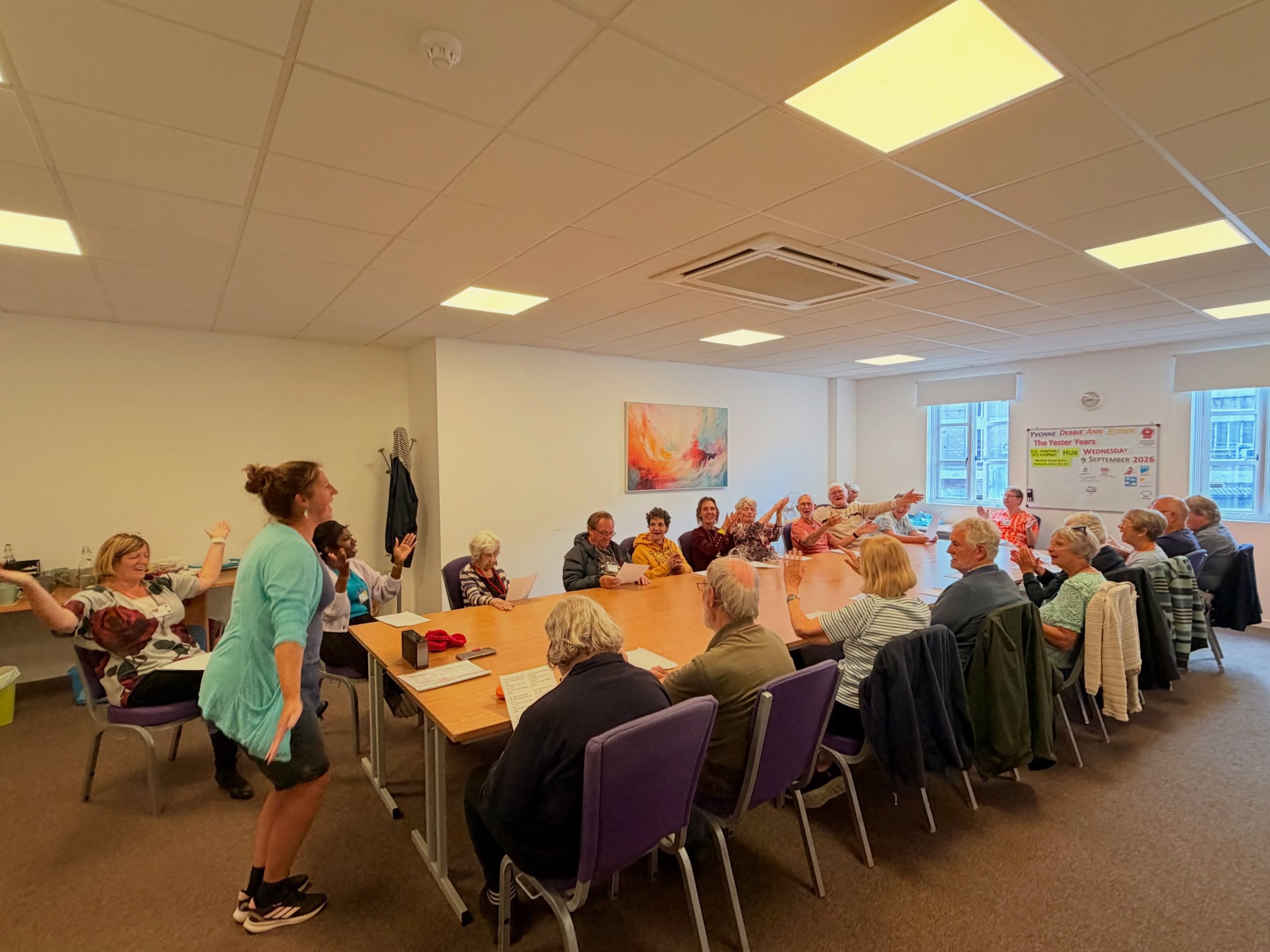 💛 A huge thank you to @soulsingerscic for spending last week with us for a full week of activities!

Throughout the week, Soul Singers hosted their own Community &amp; Moments with Mama groups here at Memory Matters, which are independently run. Alo