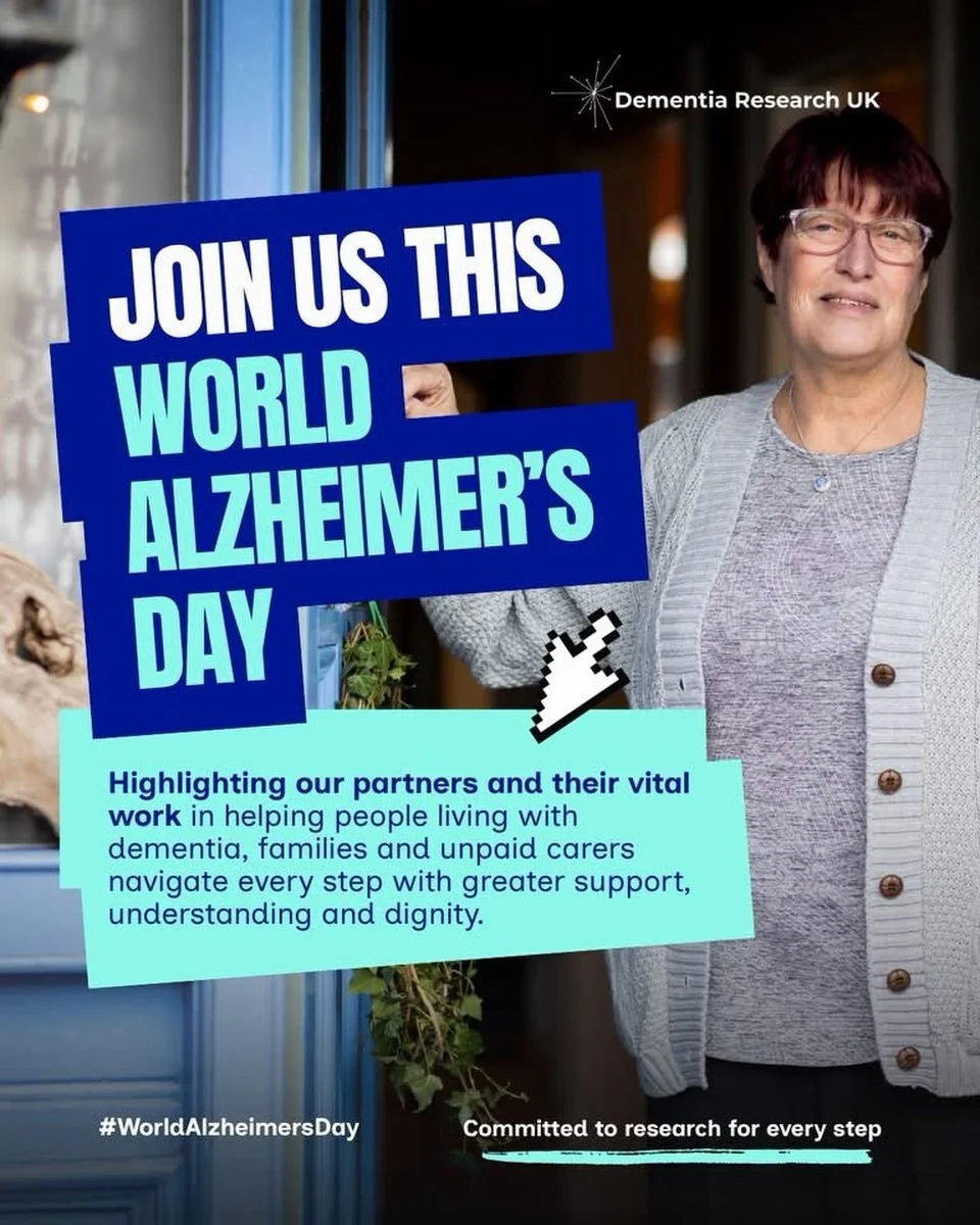 Today, on World Alzheimer&rsquo;s Day, we&rsquo;re proud to stand alongside everyone working to improve life for people living with dementia, their families and unpaid carers. 💙

At Memory Matters, we know that every step of the dementia journey mat