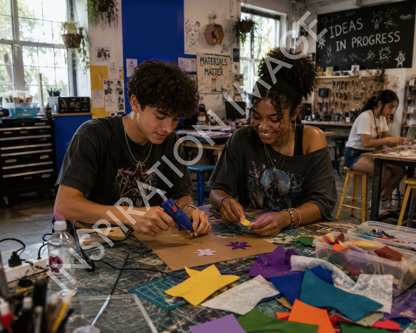 Creative Exploration:  Art Makers Space