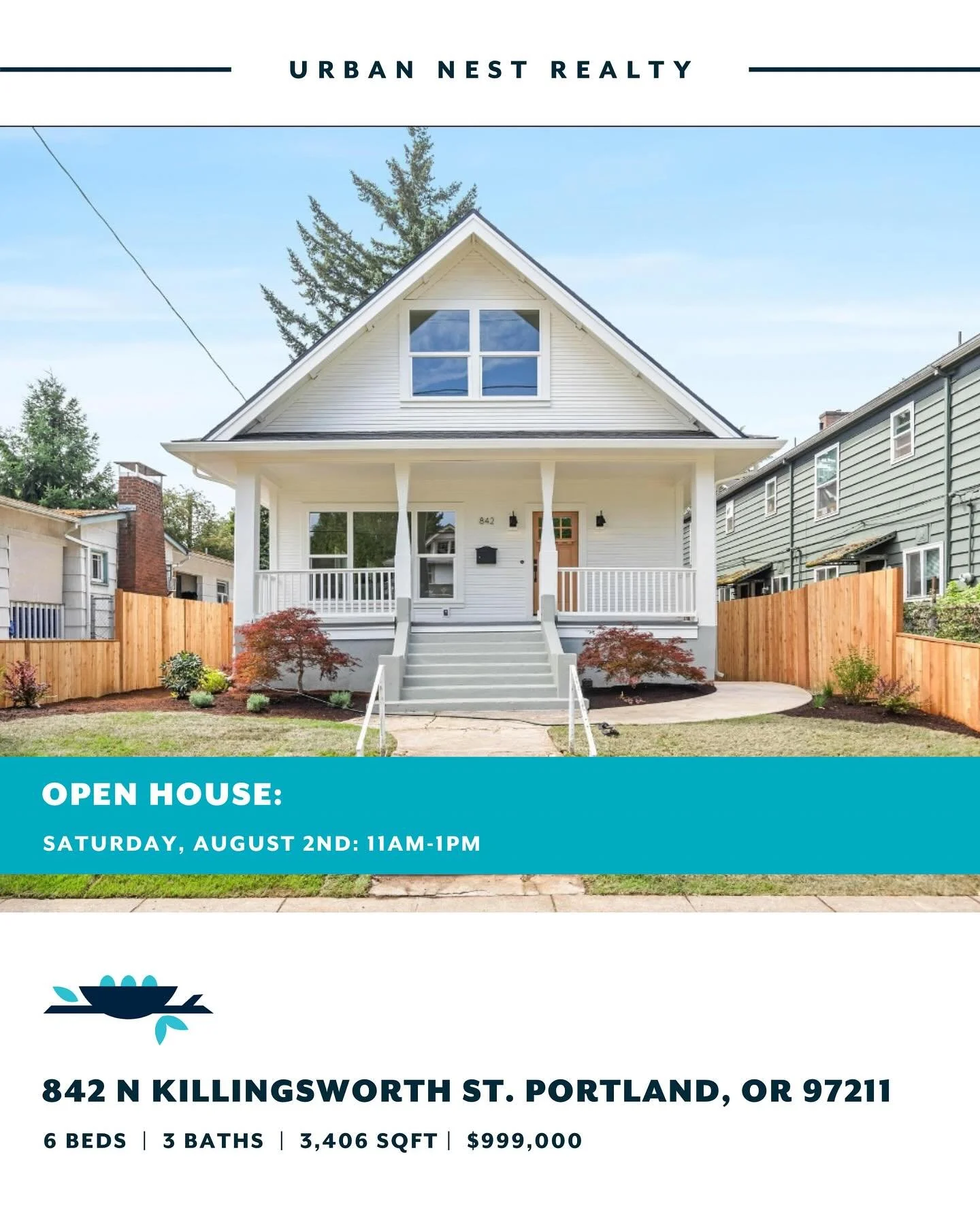 Come say hi, explore some beautiful homes, and find the one that feels just right. 🏡

Saturday, August 2nd:

842 N Killingsworth St. Portland, OR 97211
11AM&ndash;1PM

Sunday, August 3rd:

7835 SE 92nd Ave. Unit 20 Portland, OR 97266
11AM&ndash;1PM
