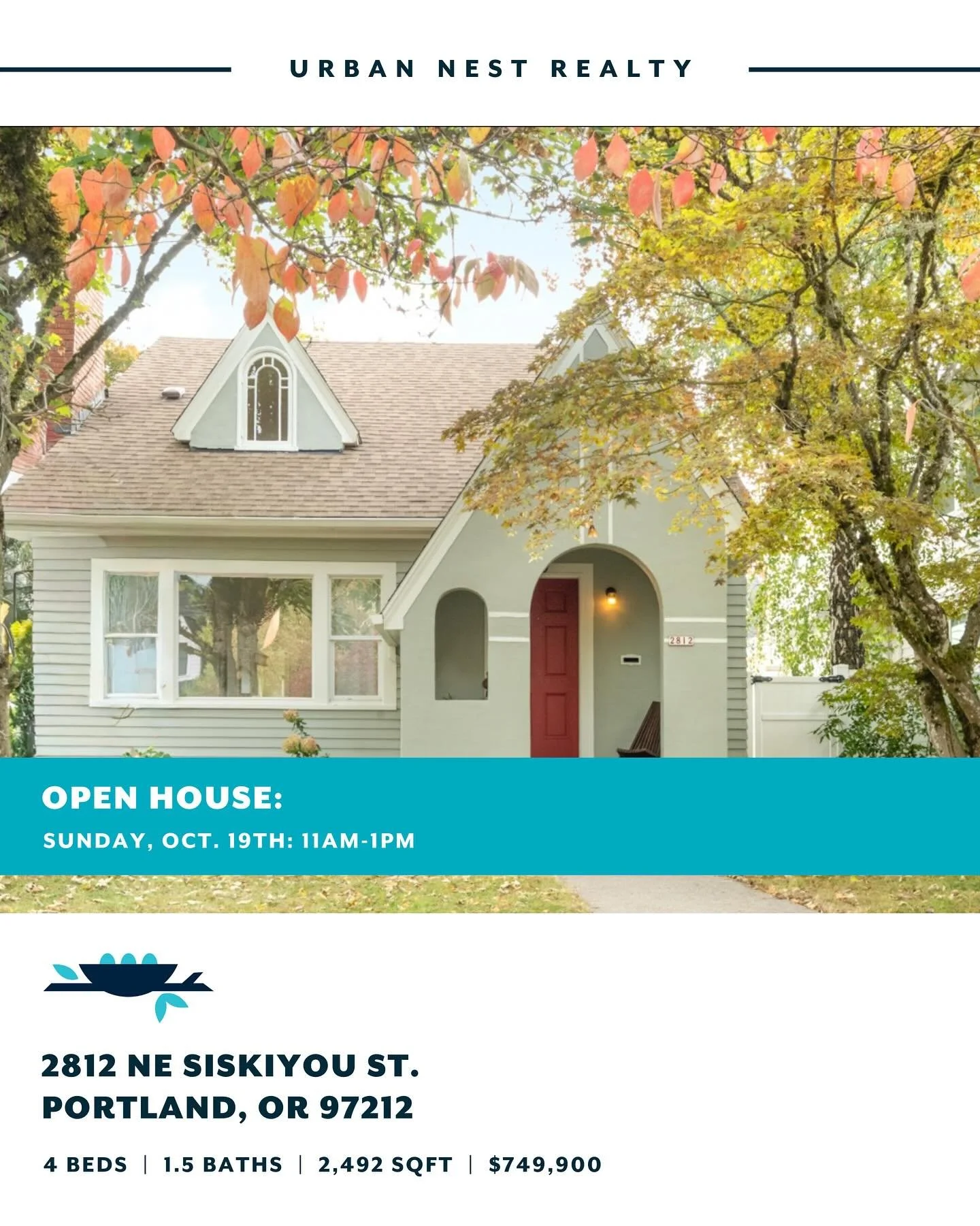 Fall weekends and open houses just go together 🍁 Grab your favorite cozy drink, take a drive, and explore some of these amazing homes around town!

🏡 Saturday, October 18th: 8102 N Dana Ave. Portland, OR 97203 12pm&ndash;4pm 
8606 N Dwight Ave. Por