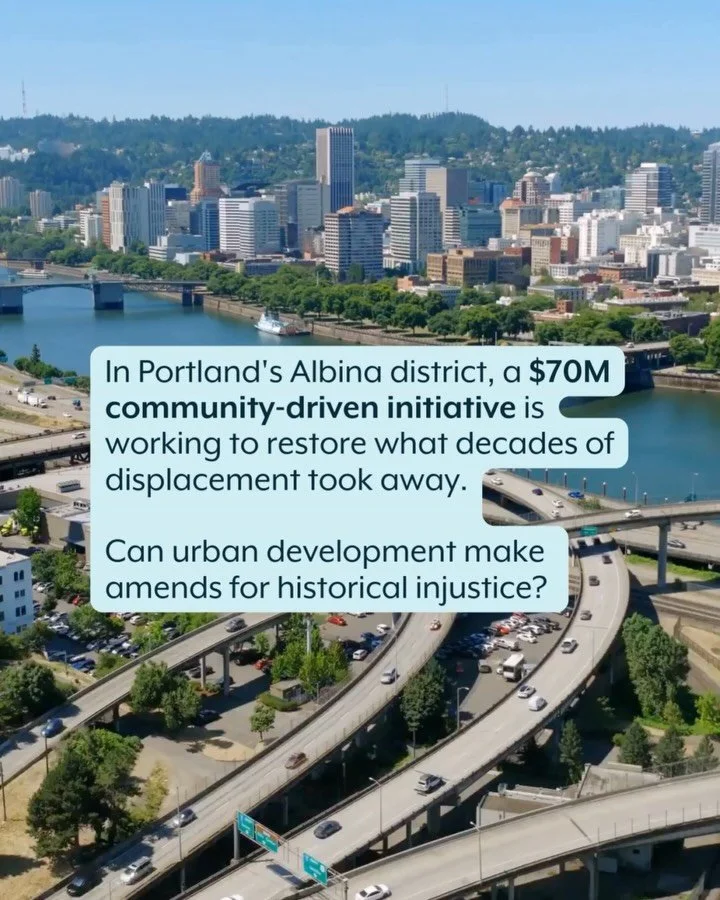 Portland&rsquo;s Albina district is writing a new chapter. The $70M 1803 Fund puts Black community leaders at the center of redevelopment and opportunity in neighborhoods where the city once forced community out in the name of &ldquo;urban renewal&rd