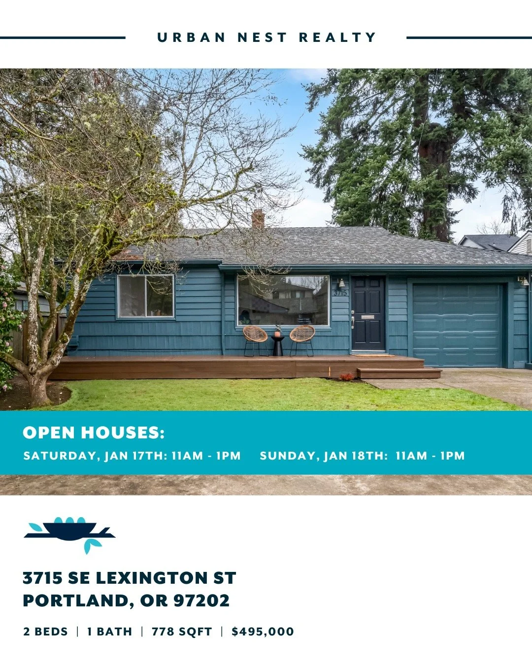 Cold but sunny? Perfect open house weather ☀️❄️

We&rsquo;ve got a stacked lineup this weekend! Everything from easy-living condos to larger homes on nearly an acre, plus classic Portland neighborhoods we love. 

Big dreams, low-maintenance living, o
