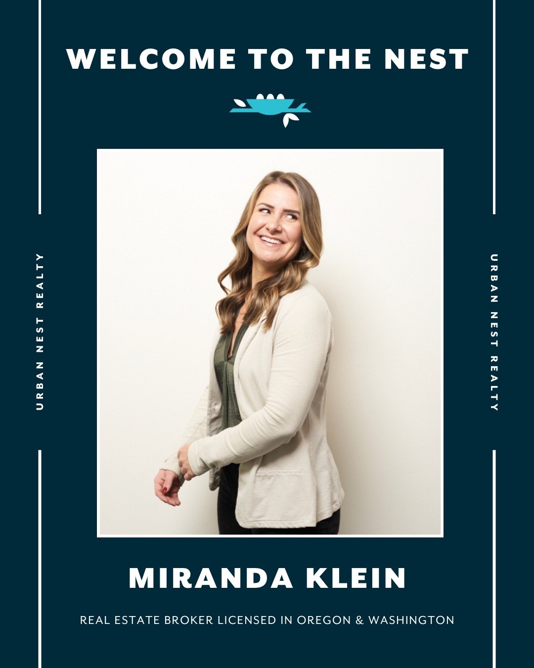 🎉 We&rsquo;re super excited to announce that Miranda Klein has joined the Nest! 

Miranda works with buyers and sellers all over Oregon, helping folks find everything from homes to investment properties. She&rsquo;s originally from Sedona, AZ, spent