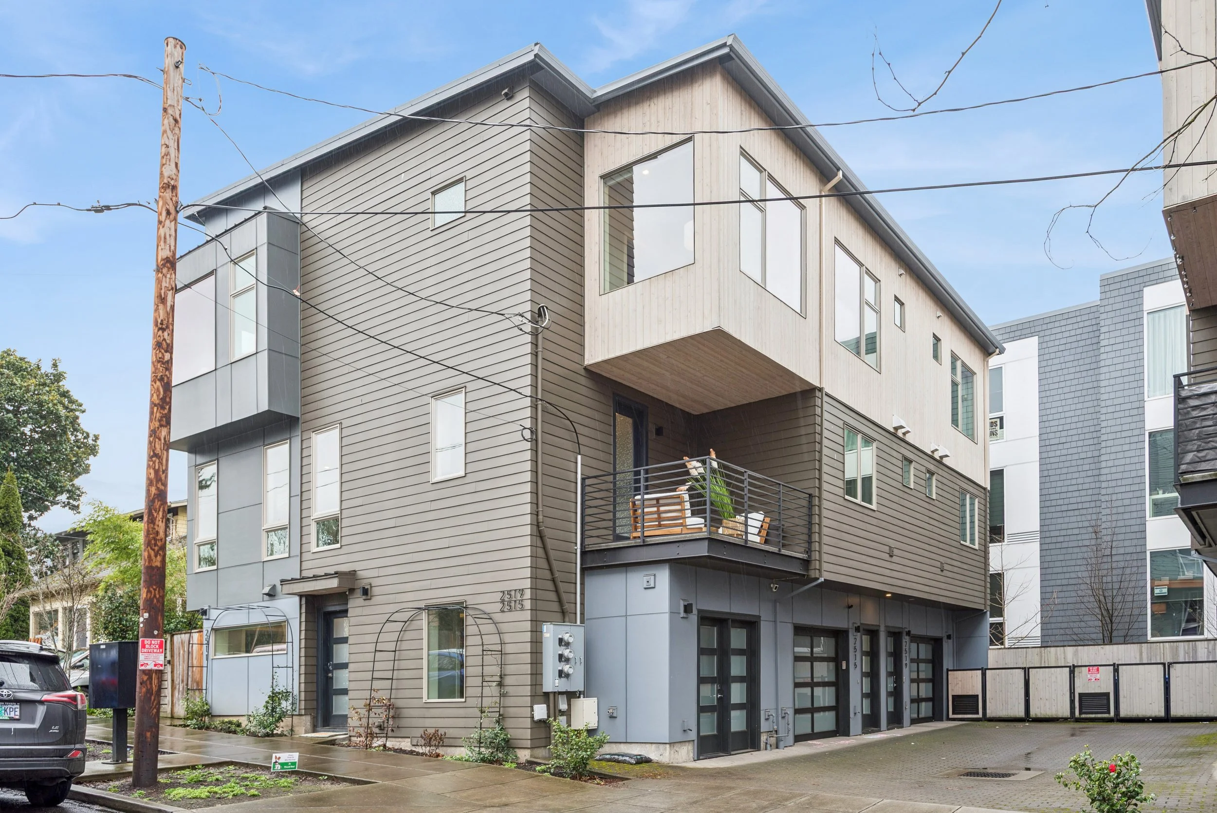 Modern Division Townhouse with Attached ADU