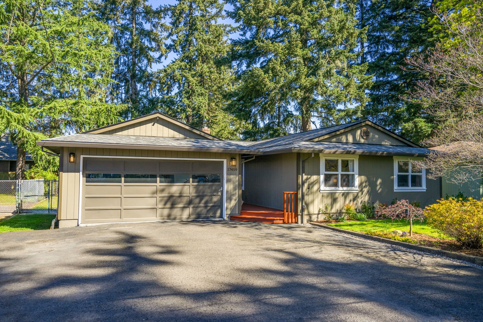 Easy One-Level Living with Vaulted Spaces, Covered Patio &amp; Beautiful Backyard Retreat