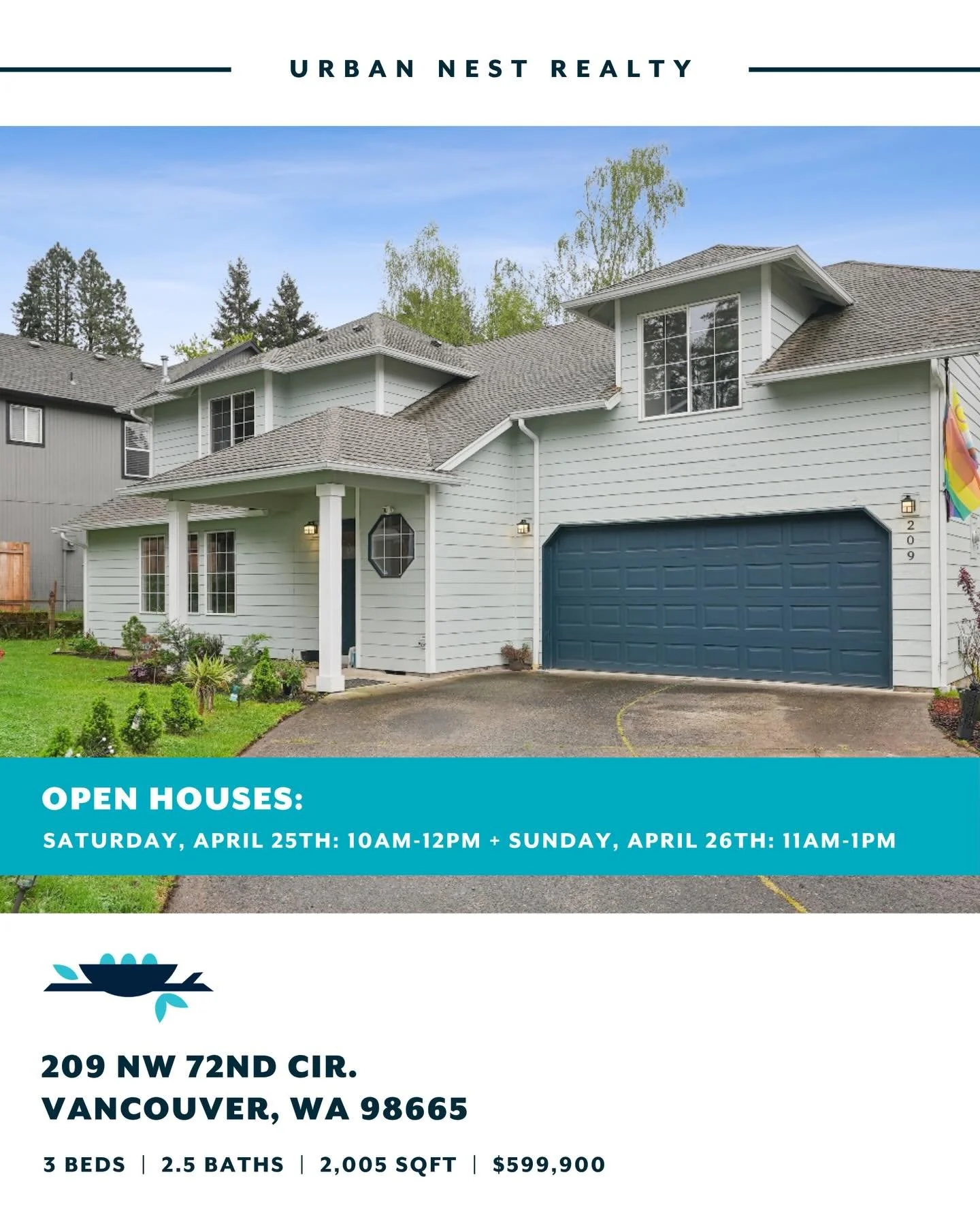 Blue skies, front porches, and a weekend full of open doors. ☀️🏡

If house hunting is on your mind (or you just love seeing what&rsquo;s out there), we&rsquo;ve got a beautiful lineup of homes to tour across Portland, Happy Valley, and Vancouver thi