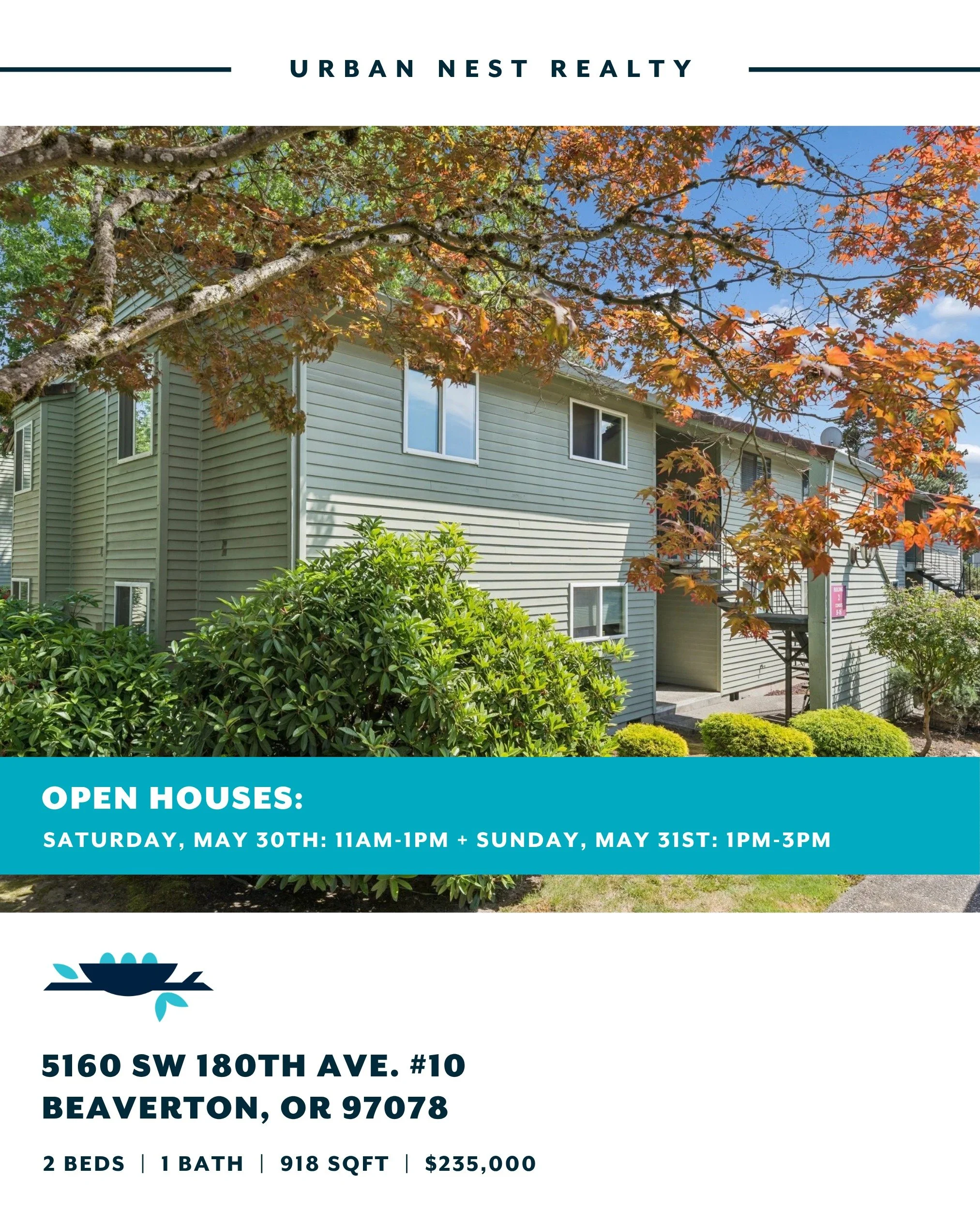 The signs are out, the doors are open, and we've got some beautiful homes to share. Come say hello and take a look around this weekend. 🏡

#urbannestrealty #homehunting #openhouses #homebuying