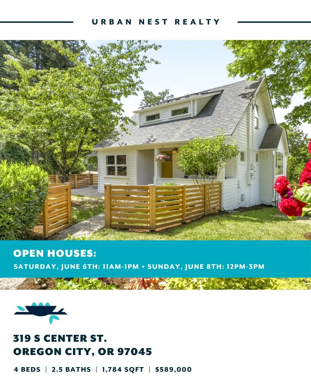 A little rain never stopped Portland. We&rsquo;ve got some wonderful homes open this weekend. Stop by and say hello! 👋🏼