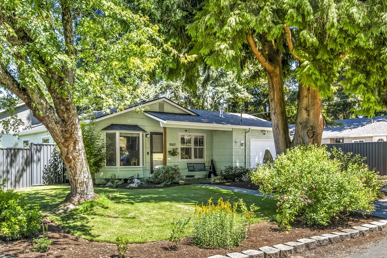 Storybook Ranch Cottage on a Quiet Corner Lot