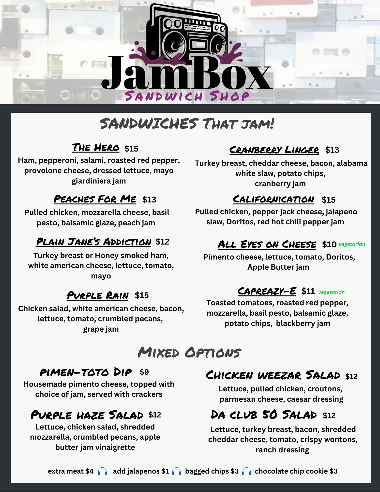 Hashville Menu Nashville Menu | Order Now for Delicious Meals — JamBox Sandwich Shop ...