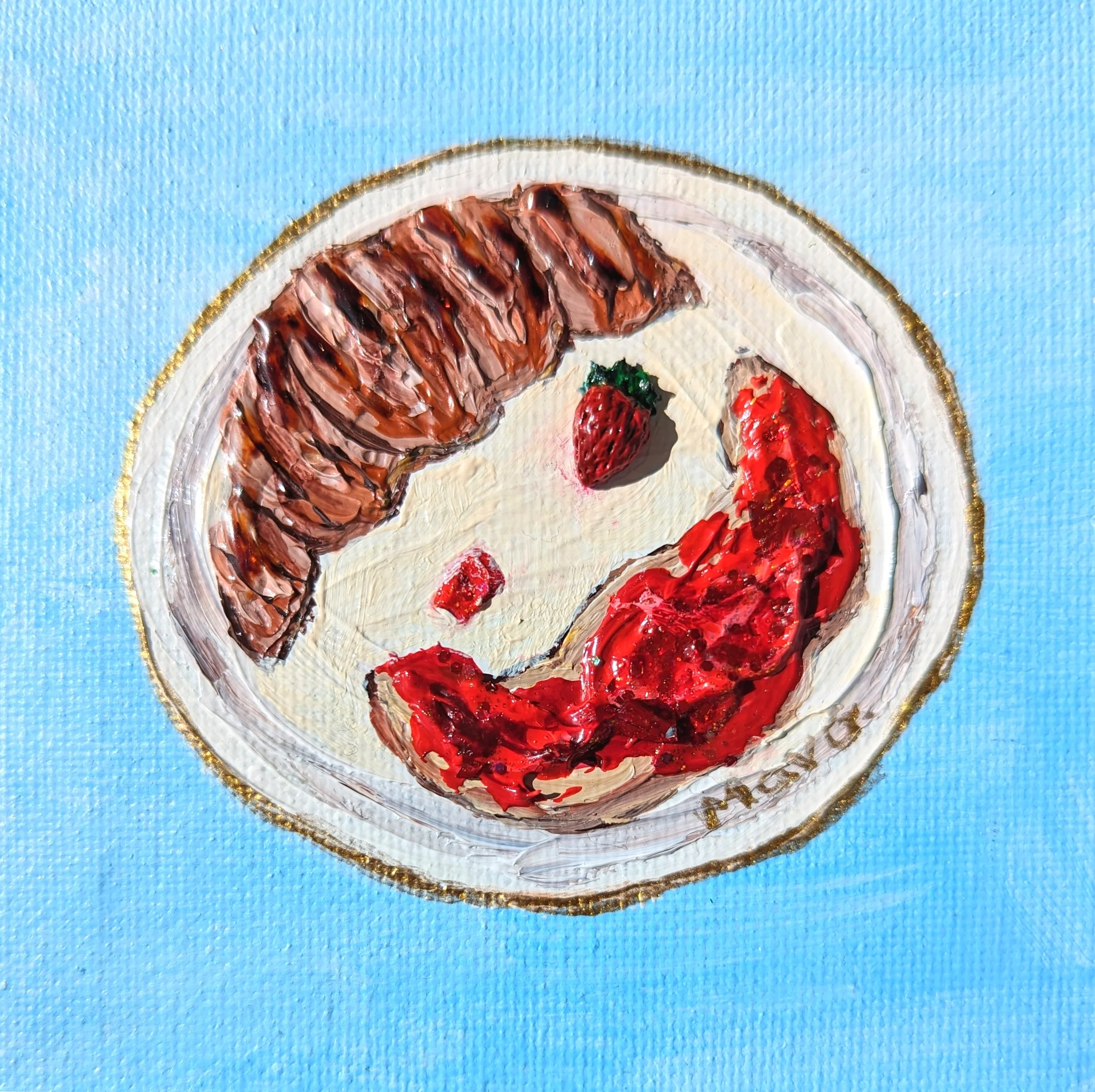 Croissant from Boulangerie Du Monde