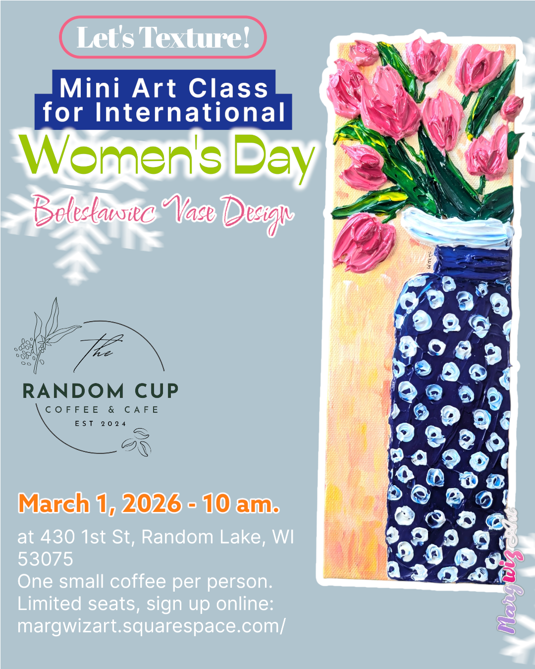 Let's Texture! - Boleslawiec Vase - 03/01/26