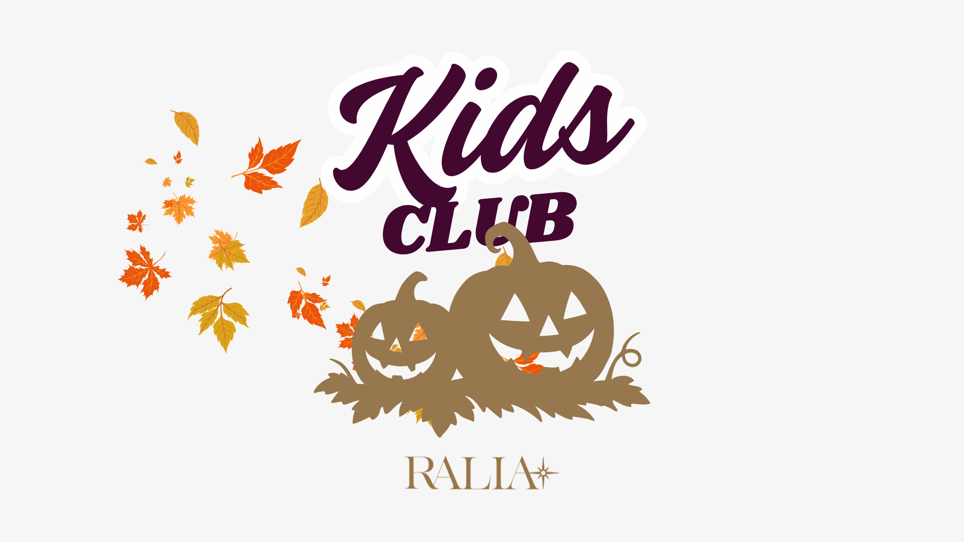 Pumpkin Painting for Halloween - RALIA Kids Club