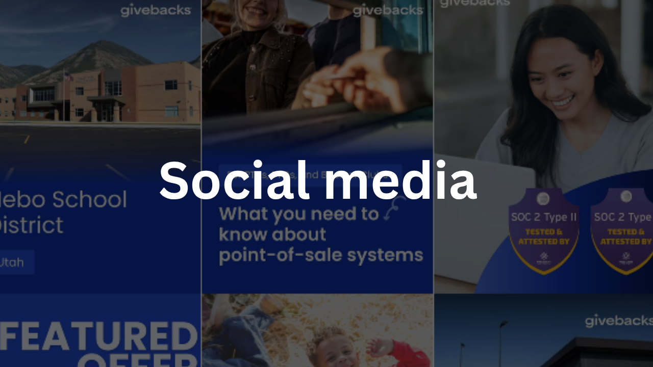 social media grid