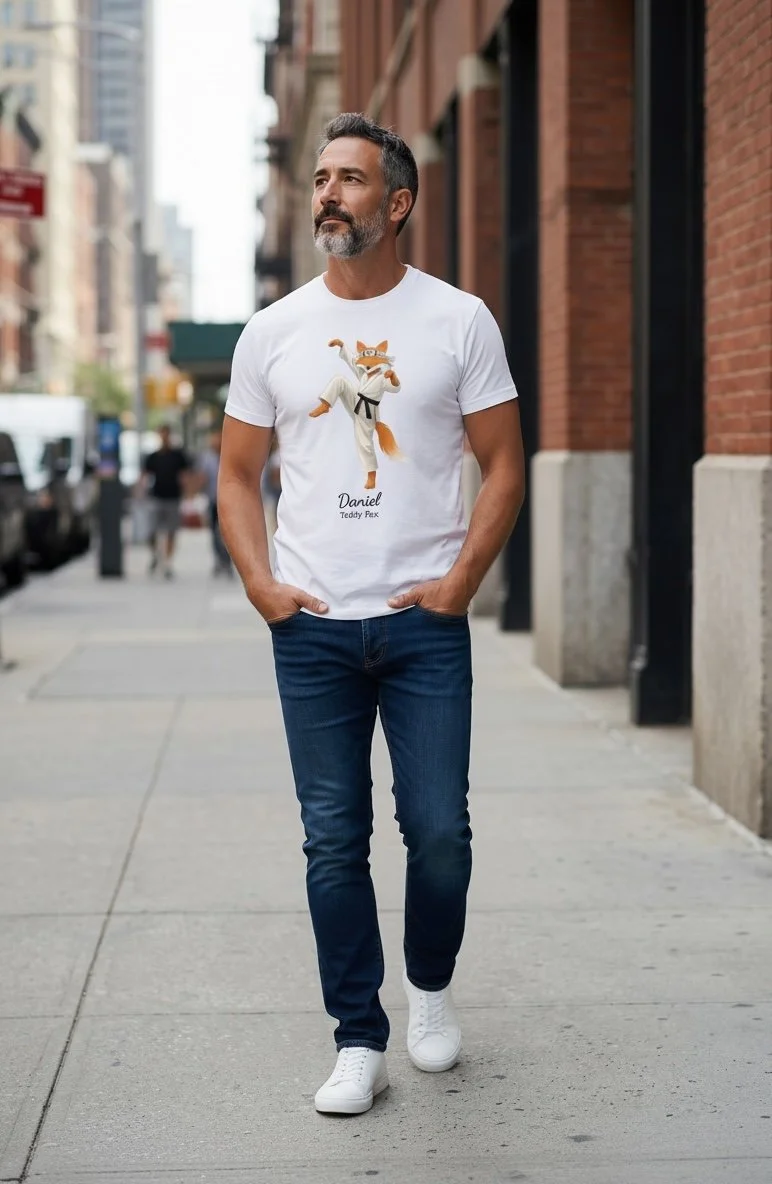 Tee-shirt + Renard + Teddy Fox + Daniel 2