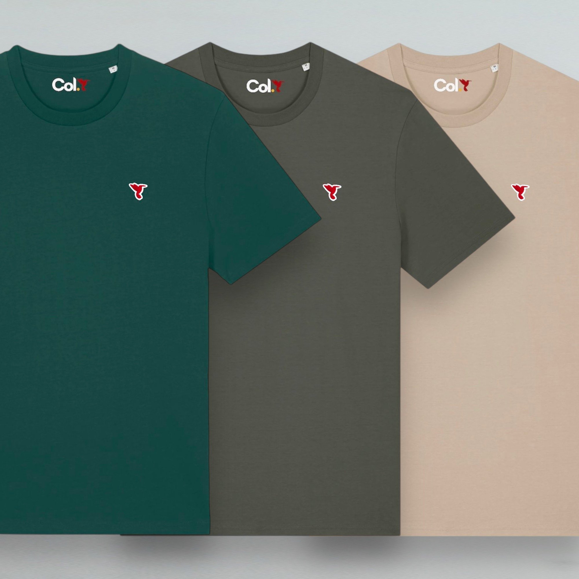 Lot de 3 tee-shirts Intemporel - Col.